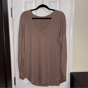 Abercrombie & Fitch Brown Long Sleeve Top